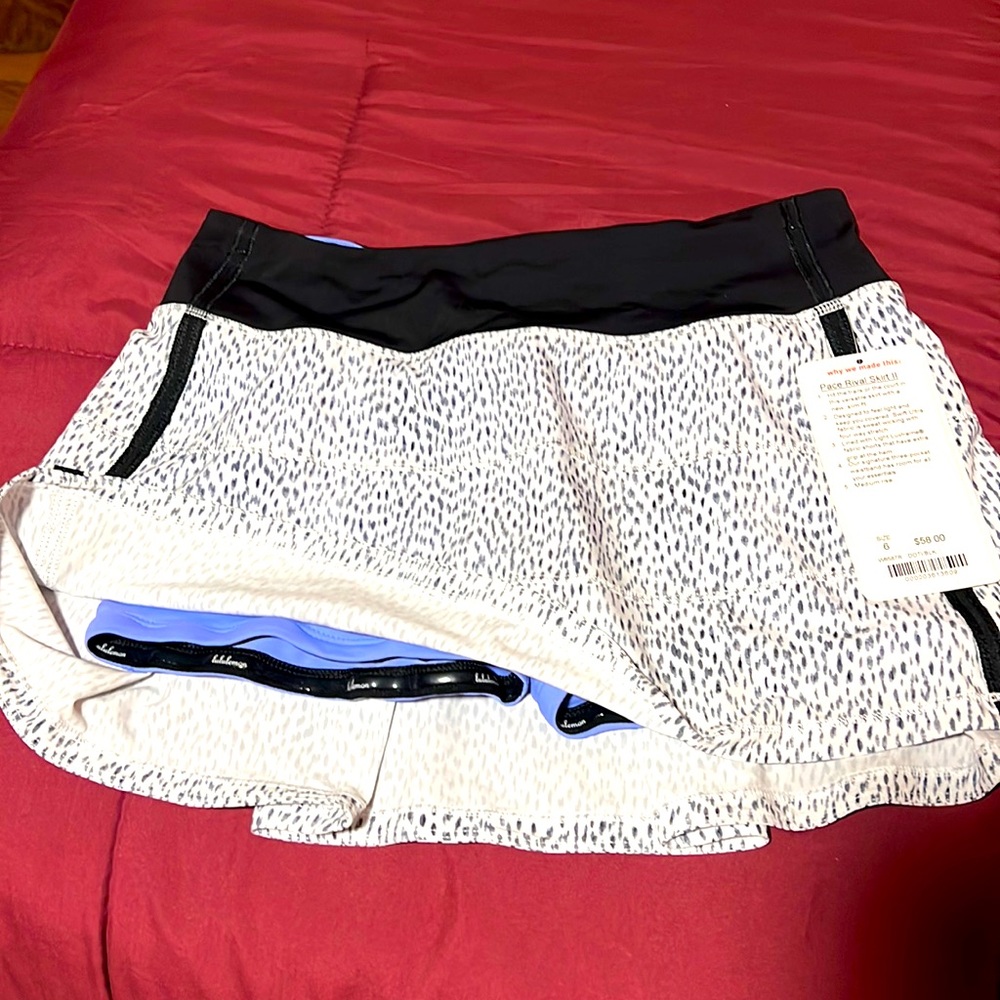 Lululemon pace rival skirt ll